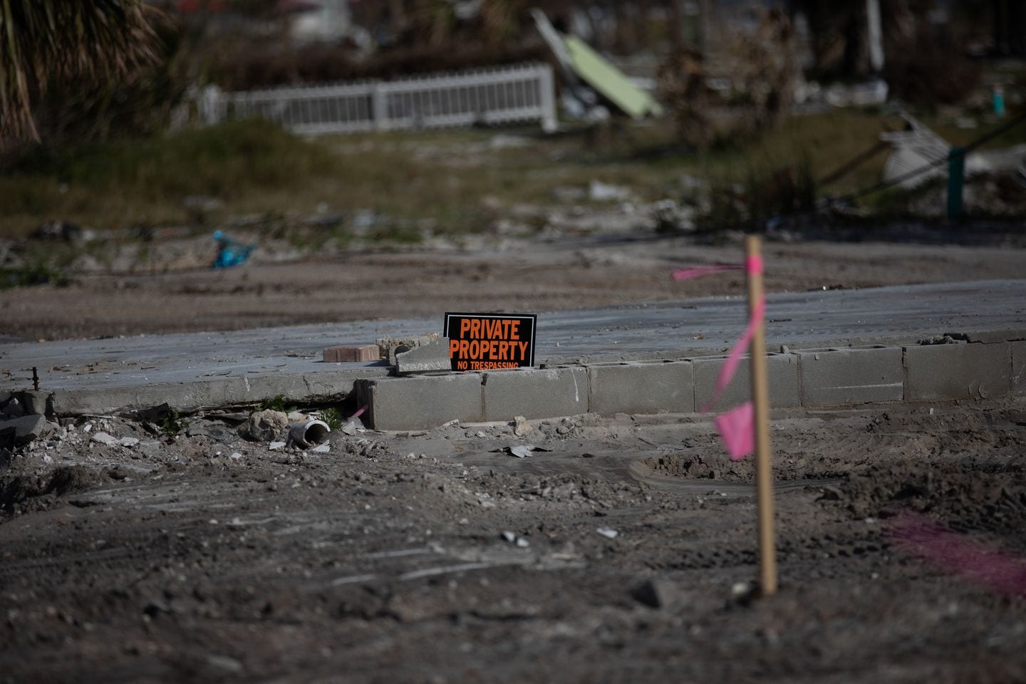 Residents of Florida city destroyed by hurricane cling to hope of rebuilding