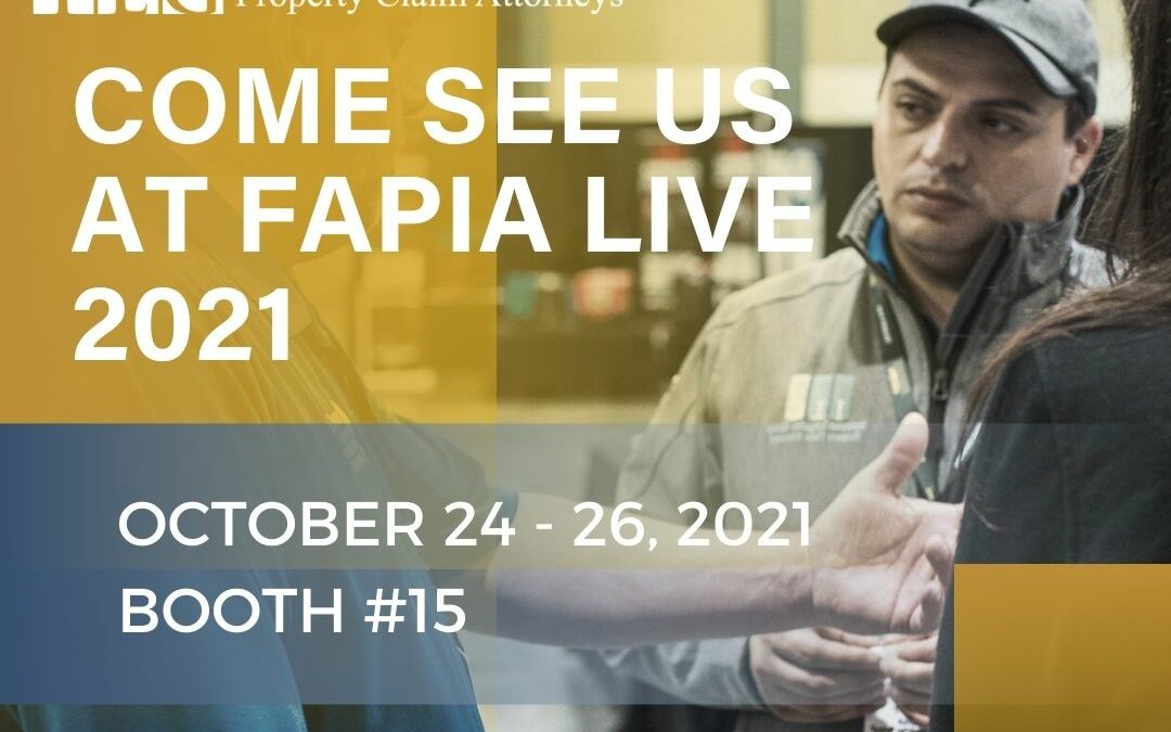 Come see us at FAPIA, Booth #15