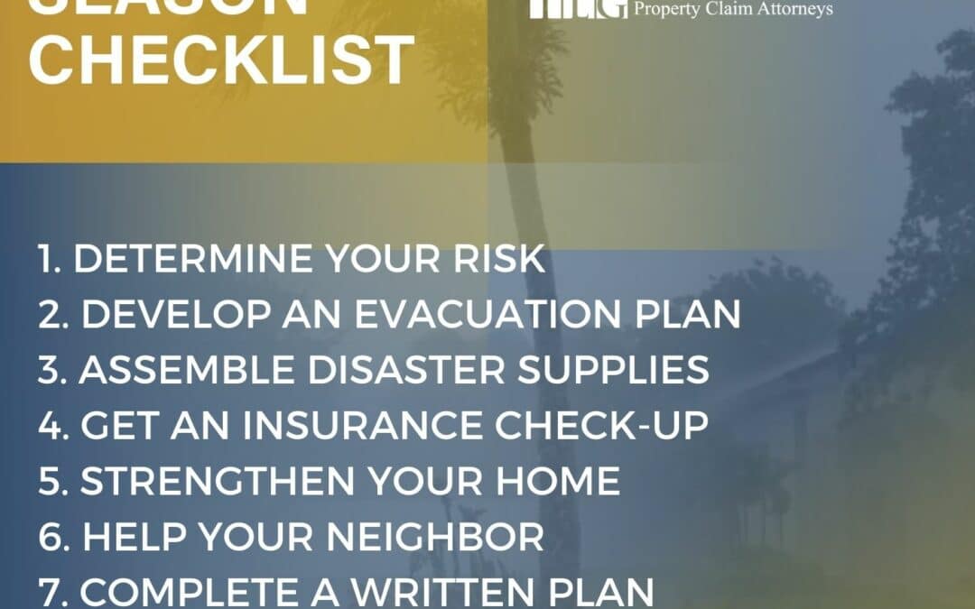 Hurricane season is less than a month away. Check this list to make sure you’re prepared