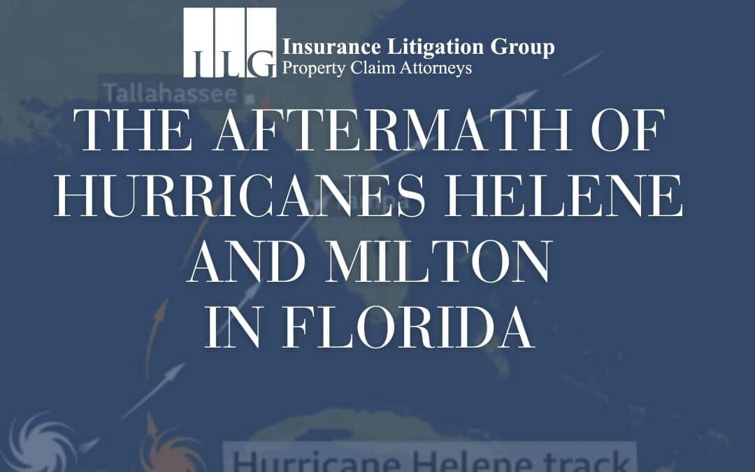 The Aftermath of Hurricanes Helene and Milton