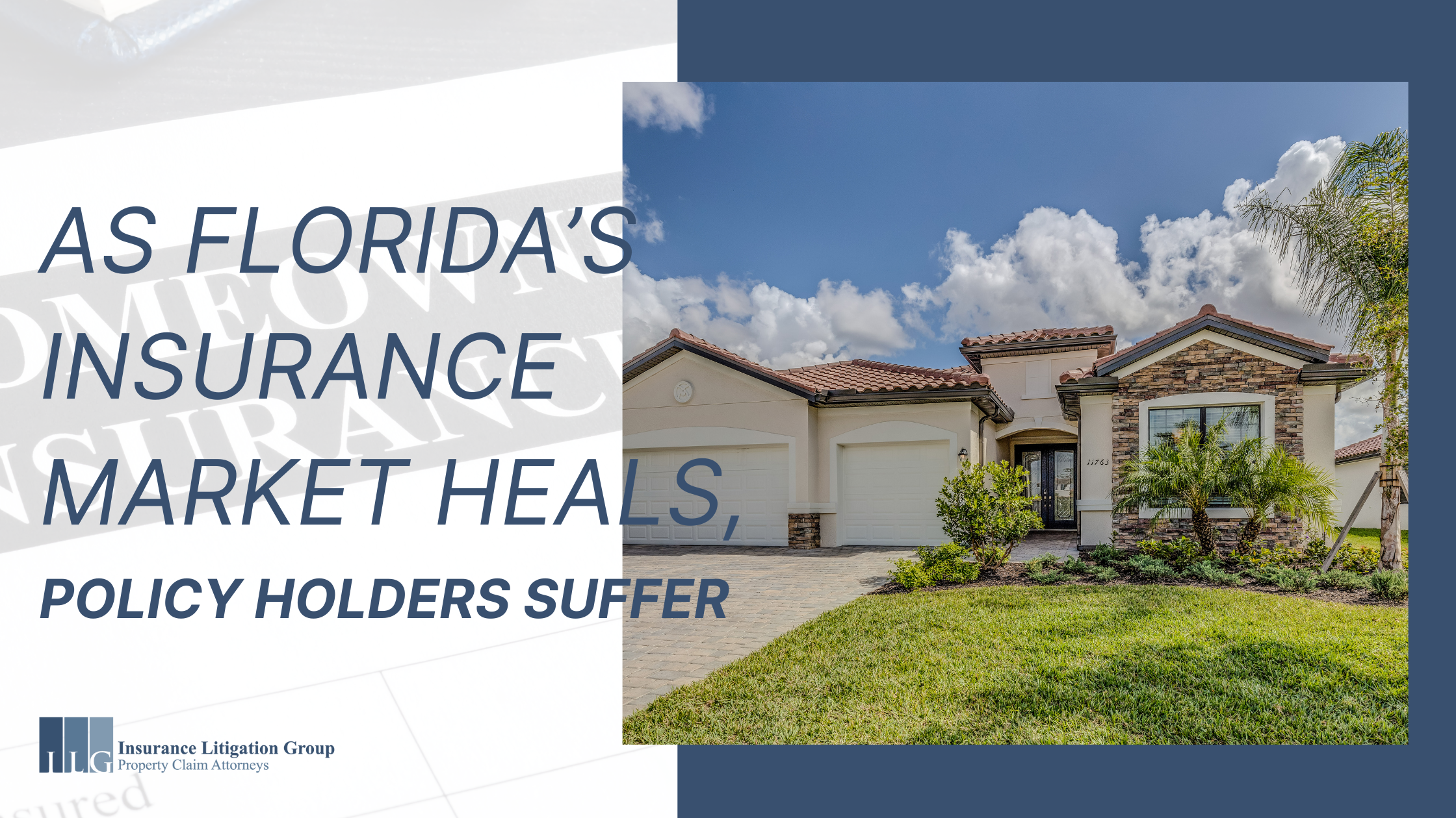 Florida Insurance Market Rebounds, Policyholders Are Still Paying the Price